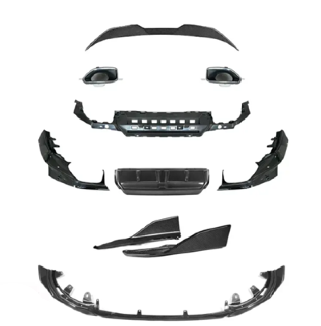 BMW G42 2-Series Coupe Bumper Side Skirt Body Kit - Image 6