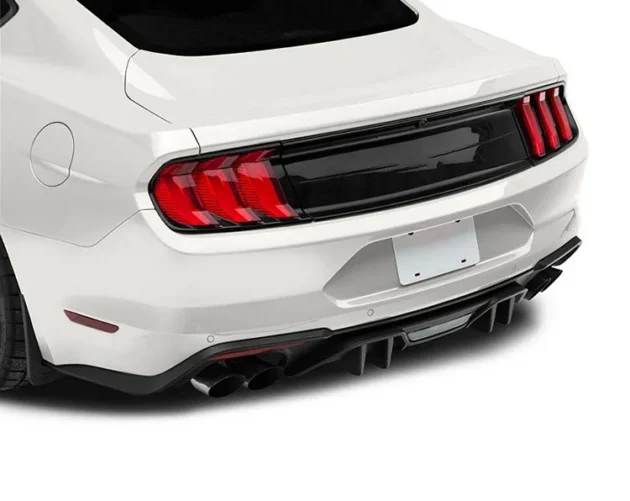Mustang 2018-2022 PP Material ROCK Style Car Bumper Rear Diffuser Lip - Image 6