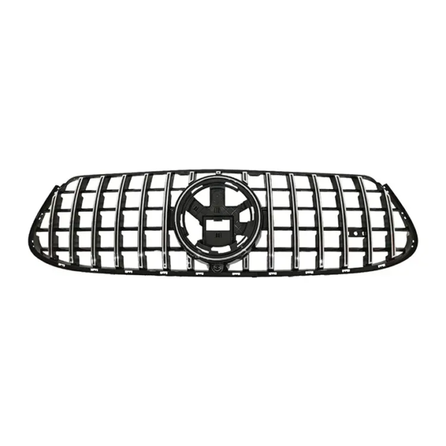 BENZ AMG63 W167 2020+ Silver Color Car Front Bumper Lip Grille - Image 2