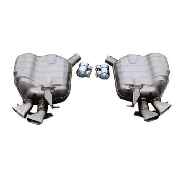 AUDI A8 2011-2014 Rear Bumper Bomdy Accessories Stainless Exhaust - Image 2