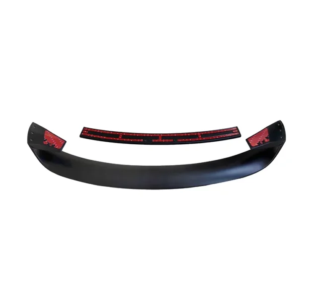 Mustang 2015-2021 GT350 R Style Car Bumper Gloss Black Rear Wing Spoiler - Image 2