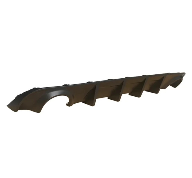 Dodge Charger 2015-20 Rock Style PP Rear Diffuser Lip Bumper SRT Bumper - Image 2