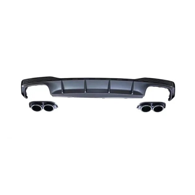 AUDI A7 2019+ Rear Diffuser With Pistic Tips - Image 2