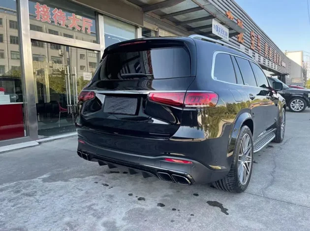 BENZ W167 Normal 2019-2022 Bumper Front Lip Rear Diffuser Side Skirt Vents Spoiler Facelift Body Kit - Image 4