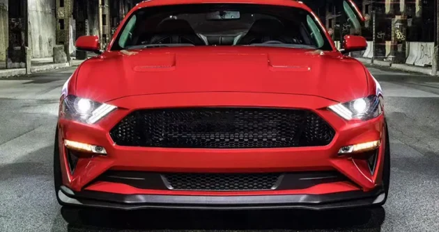Mustang 2018-2022 GT Style Car Bumper Front Lip Bumper - Image 4