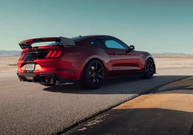 Mustang 2015-2021 GT500 B Style Rear Wing Spoiler - Image 6