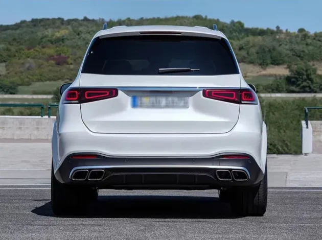 BENZ W167 GLS AMG 2019-2022 Bumper Front Lip Rear Diffuser Side Skirt Vents Spoiler Body Kit For - Image 4