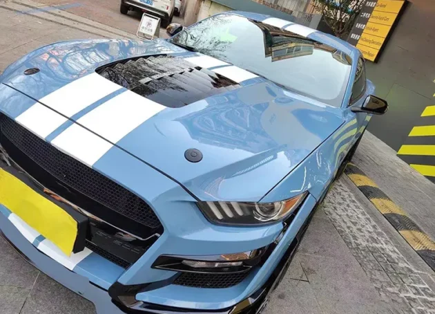 Mustang 2015-2017 GT500 Style Shelby Car Bumper Body Kit Front Bumper Lip Grille - Image 3
