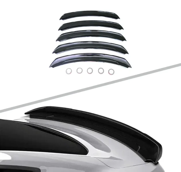 Mustang 2015-2021 GT350 Style Gloss Black Auto Bumper Modified Body Parts Spoiler