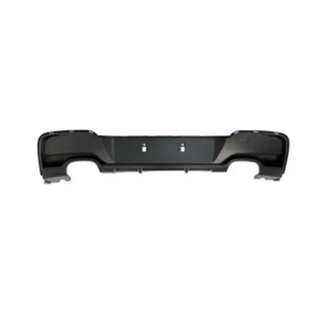 BMW F20 M-Tech Bumper Auto Body Accessories Matte Black Rear Diffuser Dual Outlet Dual Hole