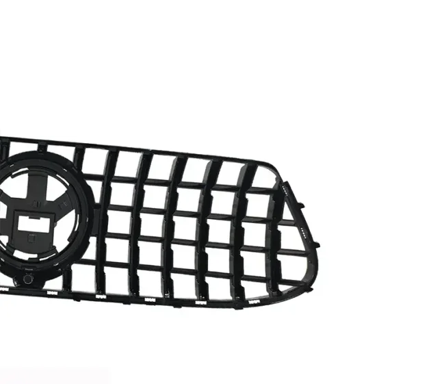 BENZ AMG63 W167 2020+ Black Color Car Front Bumper Lip Grille - Image 4