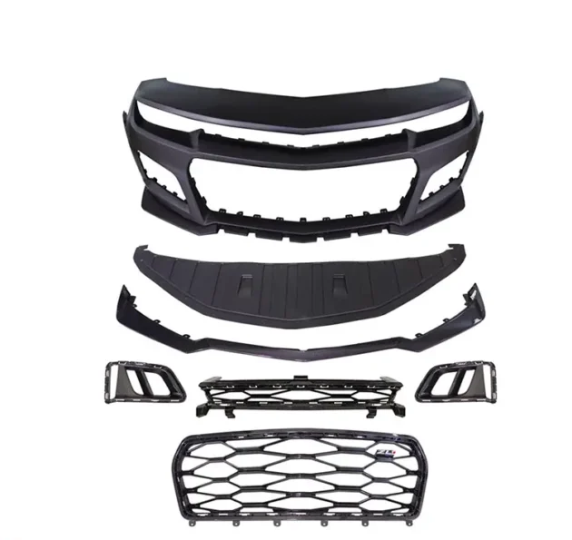Chevrolet Camaro 2010-2015 5th 6th ZL1 Style Body Kit Front Bumper Lip Car Bumper - Image 2
