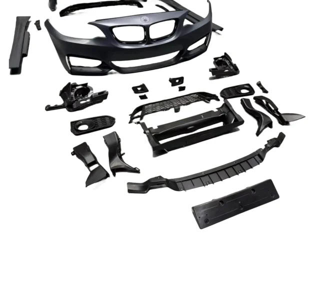 BMW F22 upgraded facelift M-Tech bumper Bodykit - Image 4