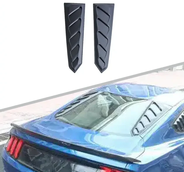 Mustang 2015-2021 Car Accessories Can-Style Injection Rear Window Louver - Image 2