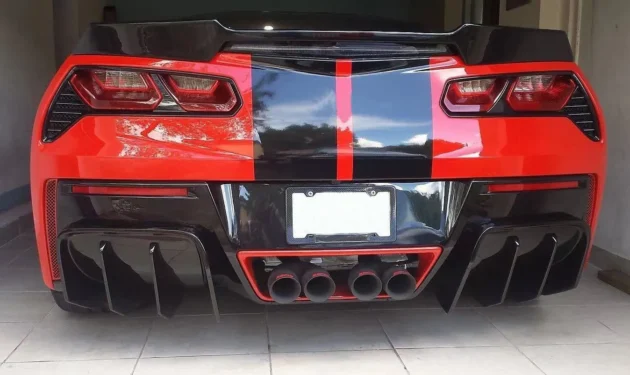 Corvette C7 2014-2019 Rear Diffuser Lip - Image 5
