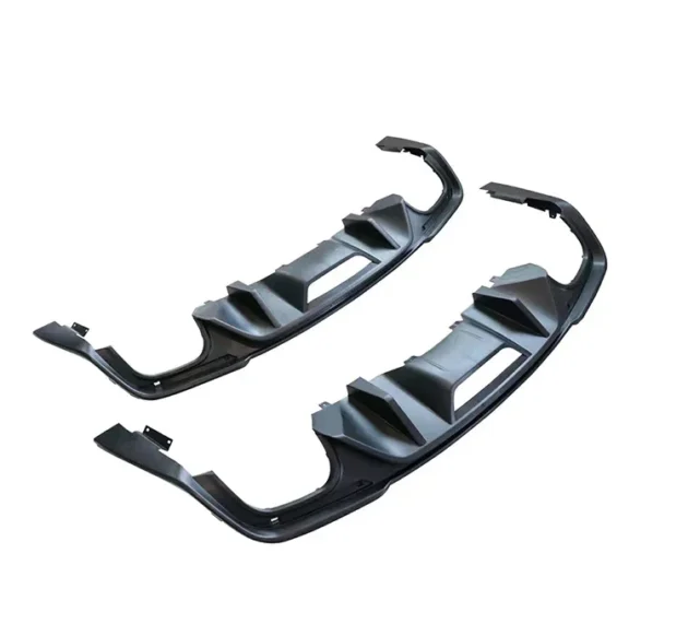 Mustang 2018-2022 GT Style PP Material Rear Diffuser Auto Bumper Body Accessories - Image 3