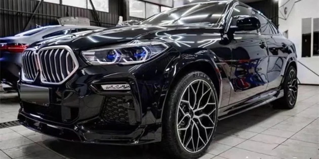 BMW X6 G06 Black Knight Style ABS Carbon Look Aero Kit - Image 4