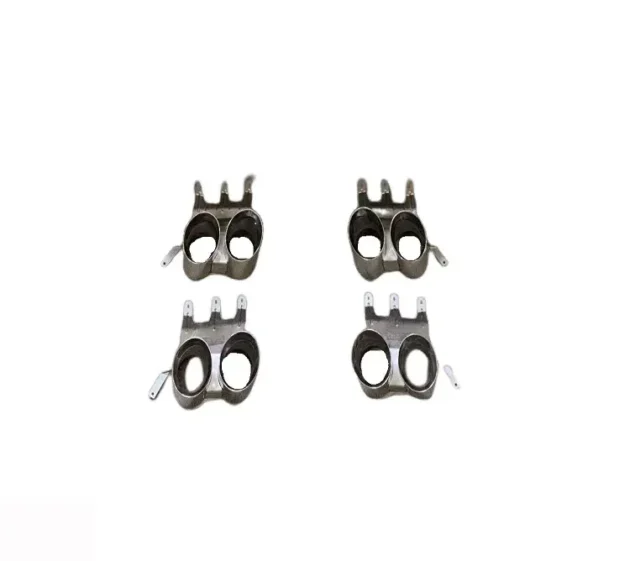 Ford Mustang 2018-2022 GT500 Style Car Rear Bumper Exhaust Tips - Image 3