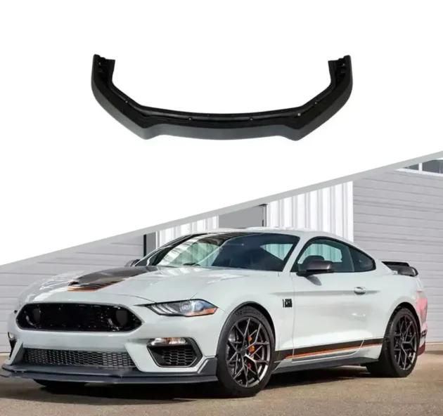 Ford Mustang March 1 Front Bumper 2018-2022 March 1 Style Auto Parts Front Lip