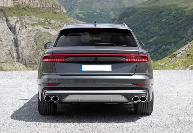 AUDI 2019-2022 Bumper Body Accessories Rear Diffuser With Tail Pipe - Image 5