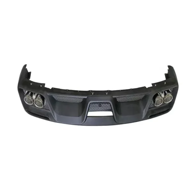 Mustang 2015-2017 GT350 Style Car Bumper Rear Diffuser Lip With Tail Tips Pipe