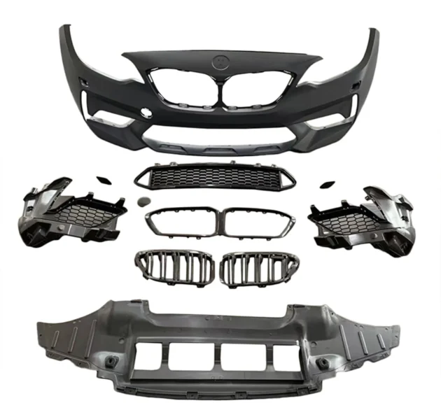 BMW F87 M2C Style PP ABS Car Front Rear Bumper Body Kit - Image 2