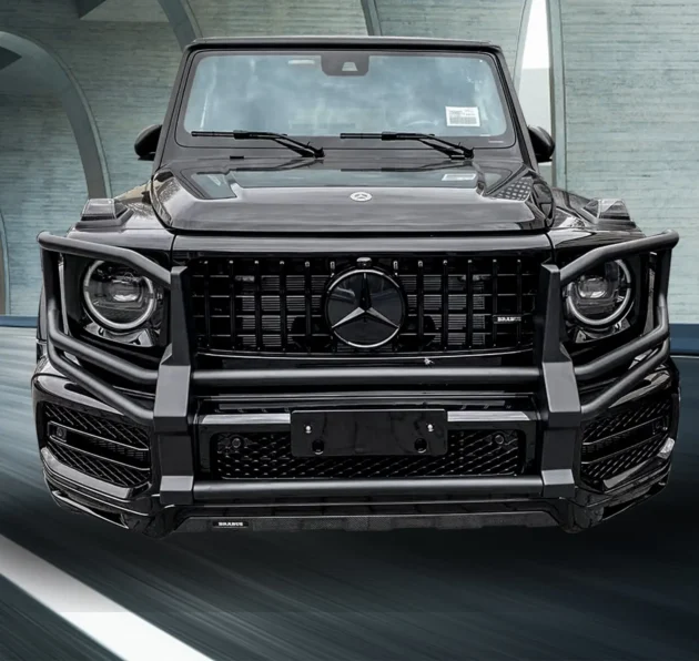 BENZ W464 G63 2019-2022 Car Body Parts Bra-bus Style Auto Front Bumper Guard - Image 4