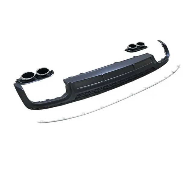 AUDI A6 2019+  Rear Diffuser With Pistic Tips - Image 2