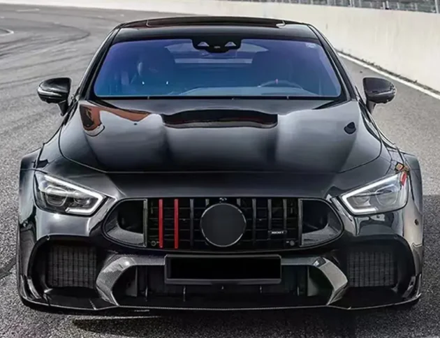 BENZ AMG GT W290 Front Bumper Lip Grille - Image 6