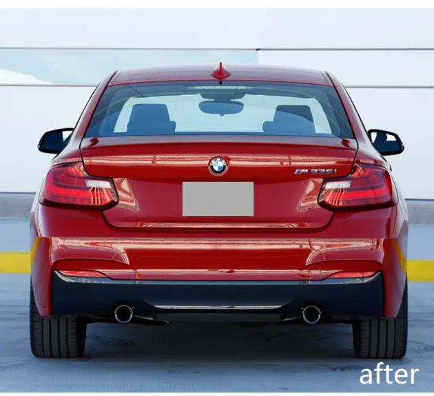 Car Conversion 2 Series M-tech Bodykit F22 F23 Car Bumpers Rear Bumper Side Skirts Grille Body Kits - Image 4