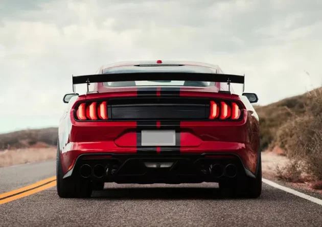 Mustang 2018-2022 GT500 Style PP Material Auto Bumper Body Accessories Rear Diffuser - Image 5