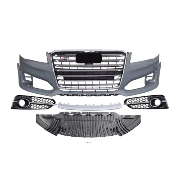 AUDI A8 2015-2017 S8 Front Bumper Grille - Image 2