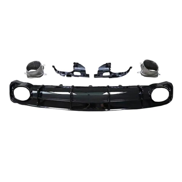 AUDI A6 2016-2018 Rear Diffuser With Tips