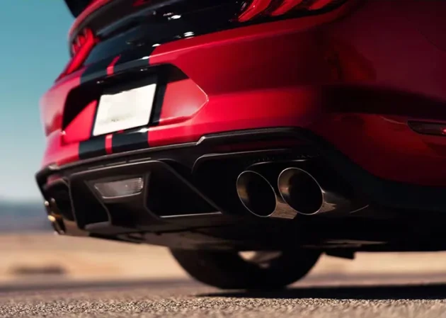 Mustang 2018-2022 GT500 Style PP Material Auto Bumper Body Accessories Rear Diffuser - Image 6