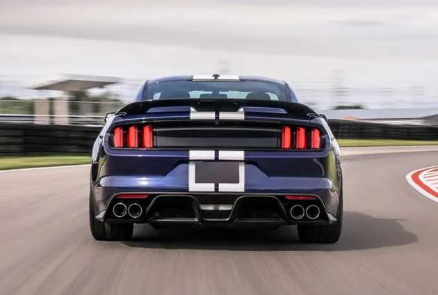 Mustang 2015-2021 GT500 A Style Blow Molding Rear Wing Spoiler - Image 3