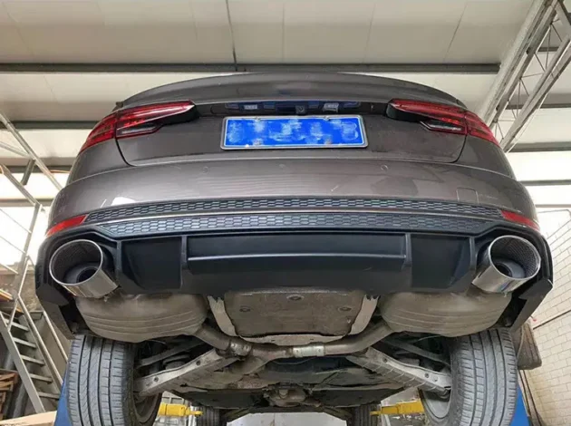 AUDI A4 2016-2019 Bumper Rear Diffuser Accessories - Image 3