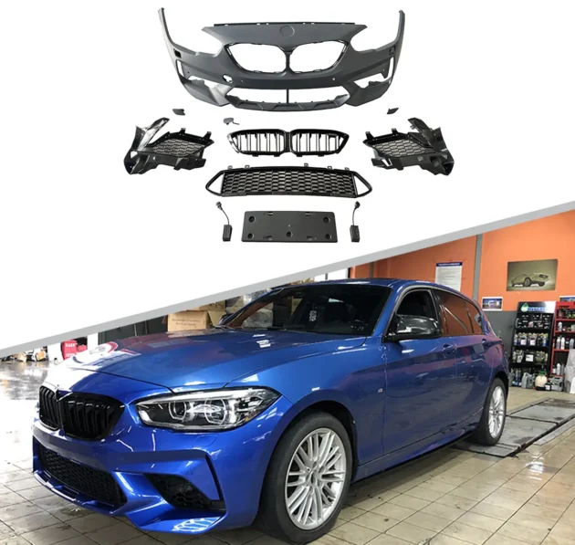 BMW F20 LCI Body Kit Front Bumper Lip Rear Diffuser Bumper Side Skirt Spoiler