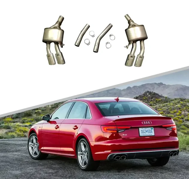 AUDI A4 2016-2022 Rear Bumper Exhaust