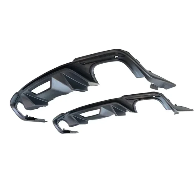 Mustang 2018-2022 GT Style PP Material Rear Diffuser Auto Bumper Body Accessories - Image 4