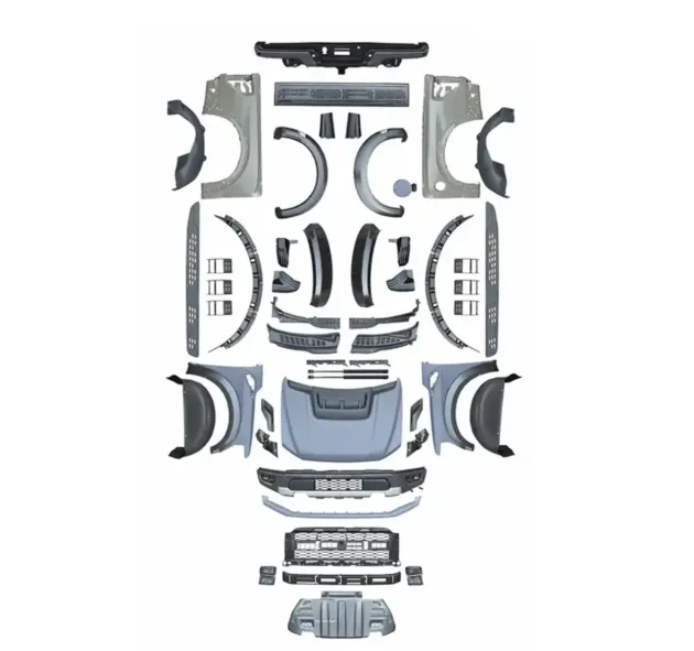 Ford F150 Raptor Style Bodykit Front Bumper Car Accessories Full Body Kit - Image 2