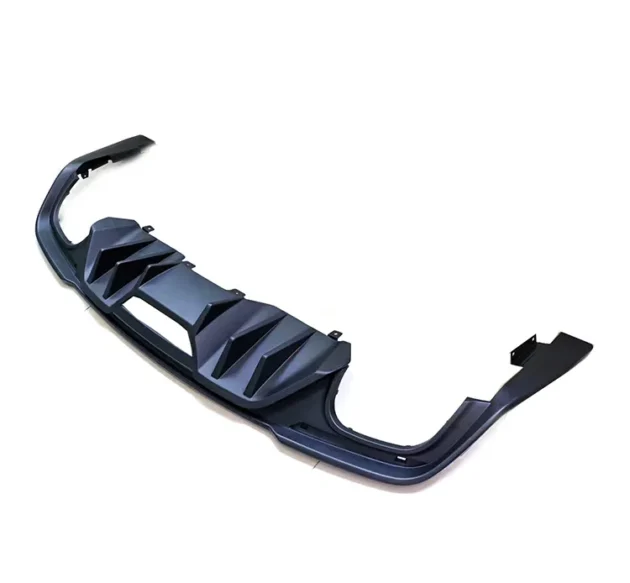 Mustang 2018-2022 PP Material ROCK Style Car Bumper Rear Diffuser Lip - Image 3