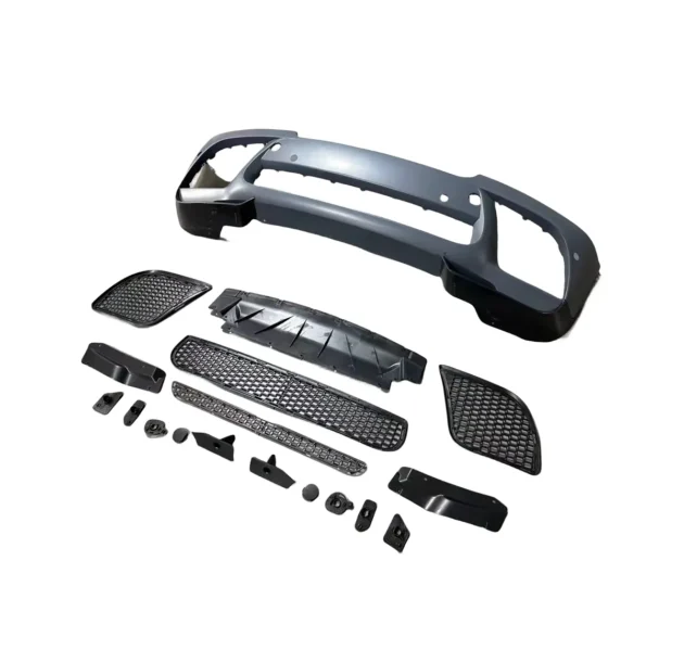 BMW X6 E71 upgrade X6M front bumper rear lip front grille spoiler Tail pipes body kits Car parts Mp Body kit - Image 3