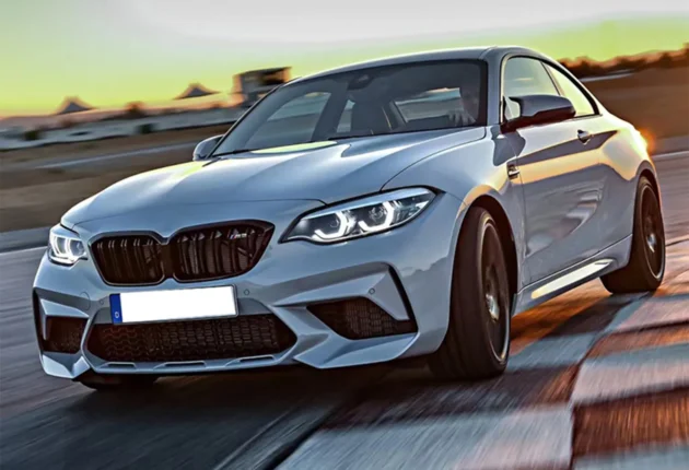 BMW F87 M2C Style PP ABS Car Front Rear Bumper Body Kit - Image 5
