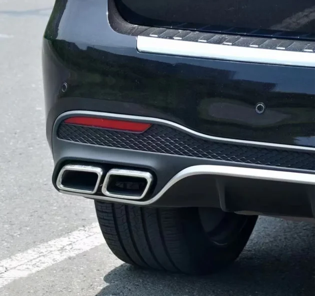 BENZ GL X166 2012-2015 Bumper Front Lip Rear Diffuser Side Skirt Spoiler Facelift Full Set Body Kit - Image 4