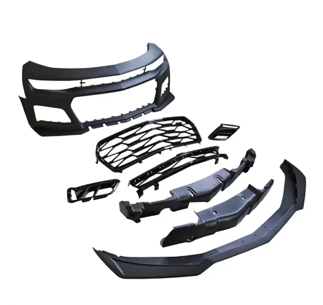 Chevrolet Camaro 2016-2018 ZL1 Style Front Bumper Lip body kit - Image 2