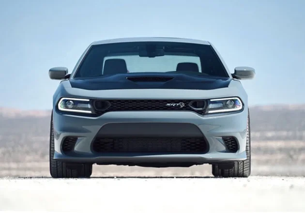 Dodge Charger 2019-2022 Hellcat Style Front Bumper Front Lip With Lamp Hole Car Bumper - Image 5