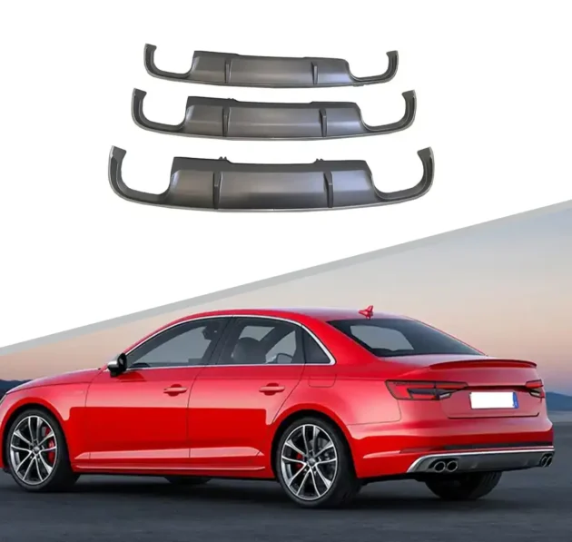 AUDI A4 2016-2019 Rear Bumper Diffuser