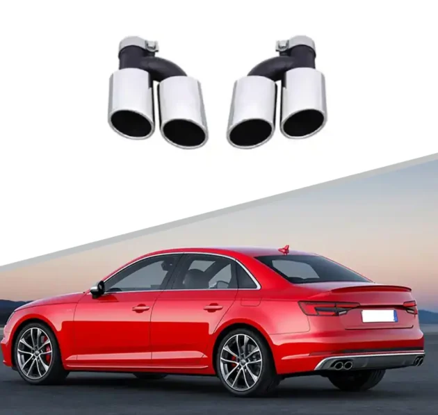 AUDI A4 2016-2019 Silver Tail Pipe