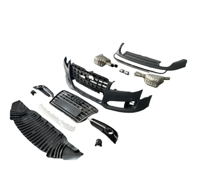 Audi A8 2015-2017 bodykit front bumper grill rear diffuser - Image 2