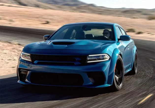 2015-2022 SRT Charger Front Lip With Wide Fender Flares - Image 4